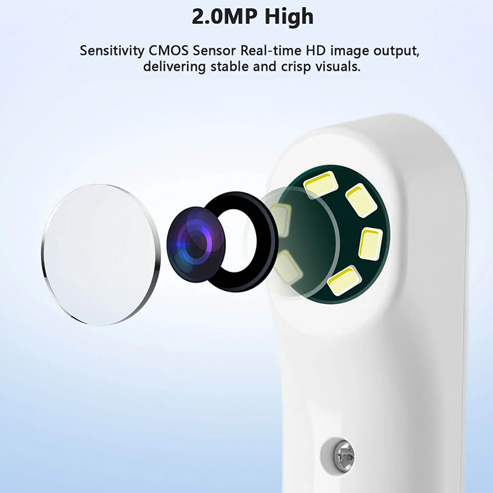 Dental USB Digital Intraoral Camera 2.0MP Pixel 6 LED Lights